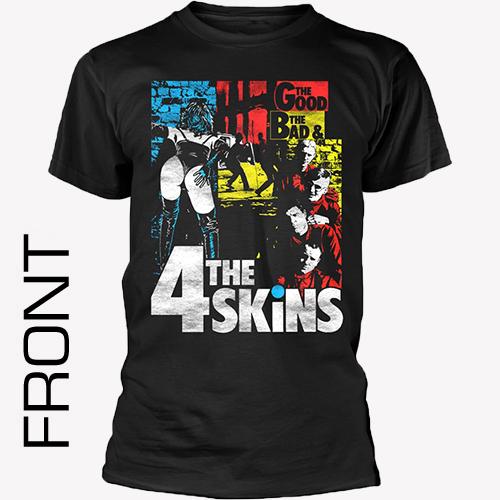 4 Skins - The Good, The Bad & The 4 Skins (black) Shirt