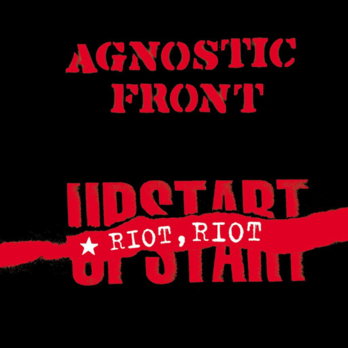Agnostic Front - Riot, Riot, Upstart (yellow vinyl) LP