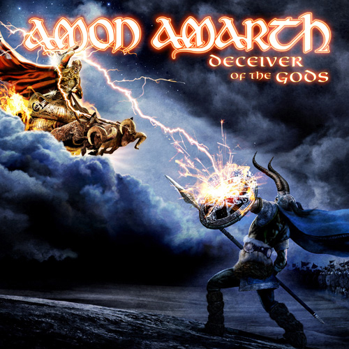 Amon Amarth - Deceiver Of The Gods (beige red marbled) LP