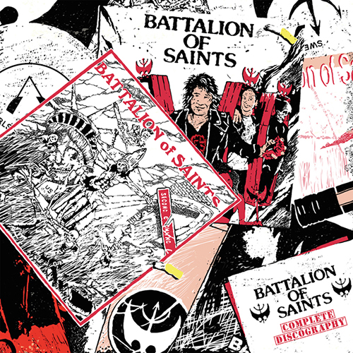 Battalion Of Saints - Complete Discography (red, white, blue vinyl) LP boxset