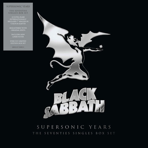 Black Sabbath - Supersonic Years: The Seventies Singles Box EP boxset
