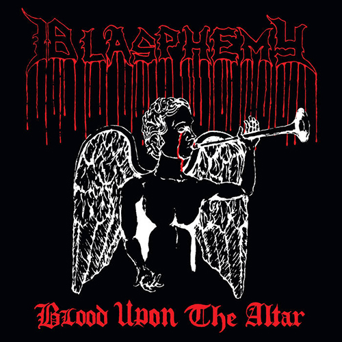 Blasphemy - Blood Upon The Altar (galaxy vinyl) LP