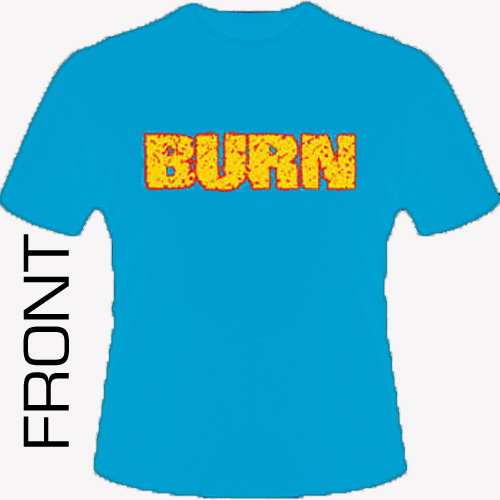 Burn - Shall Be Judged (blue) Shirt