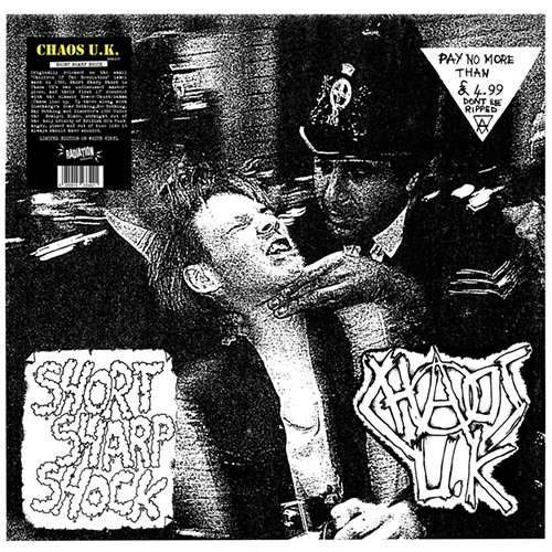 Chaos UK - Short Sharp Shock LP