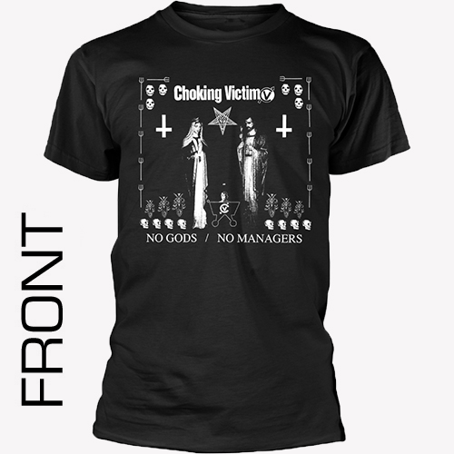 Choking Victim - No Gods, No Managers Shirt