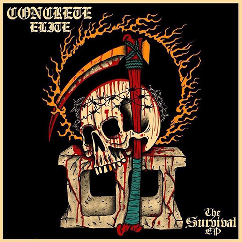 Concrete Elite - The Survival EP (bone vinyl) LP