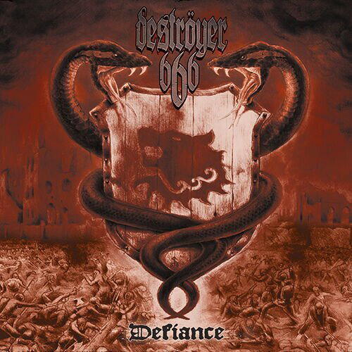 Destroyer 666 - Defiance (gold-orange mixed) LP