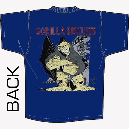 Gorilla Biscuits - Hold Your Ground (navy blue) Shirt