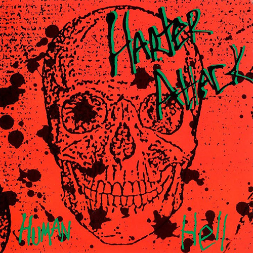 Harter Attack - Human Hell (red-black splatter vinyl) LP