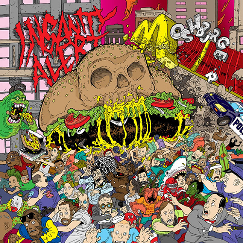 Insanity Alert - Moshburger (orange vinyl) LP