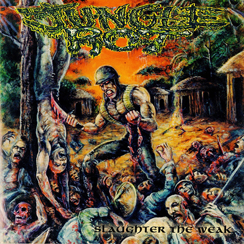 Jungle Rot - Slaughter The Weak (clear vinyl) LP