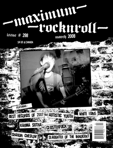 Maximum Rock N Roll - Issue 298 Zine