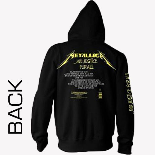 Metallica - ...And Justice For All Hooded Sweater