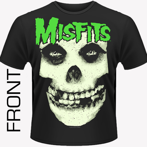 Misfits - Glow Jurek Skull Shirt