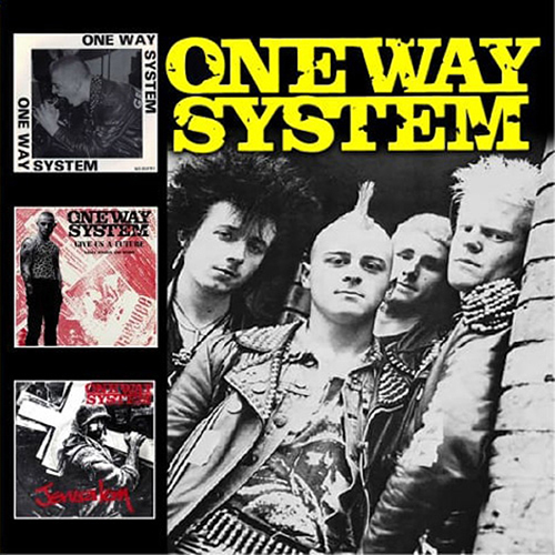 One Way System - Self Titled (red vinyl) LP