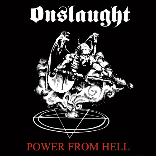 Onslaught - Power From Hell (white-red splatter vinyl) LP