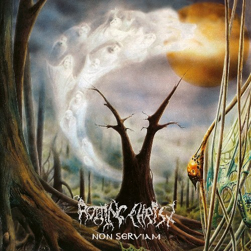 Rotting Christ - Non Serviam (gold-black marbled) LP