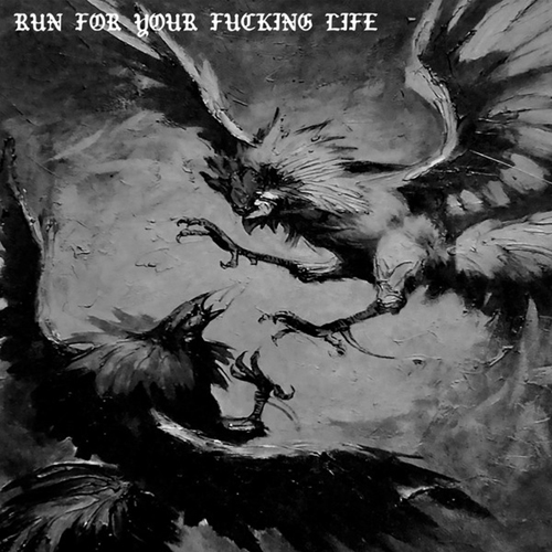 Run For Your Fucking Life - Self Titled (clear vinyl) LP
