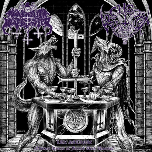 Satanic Warmaster - Split LP