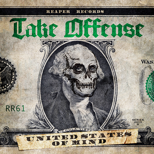 Take Offense - United States Of Mind LP
