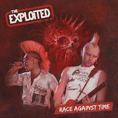 The Exploited - Race Against Time (blue vinyl) EP