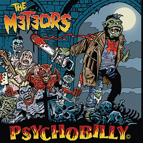 The Meteors - Psychobilly (transparent green vinyl) LP