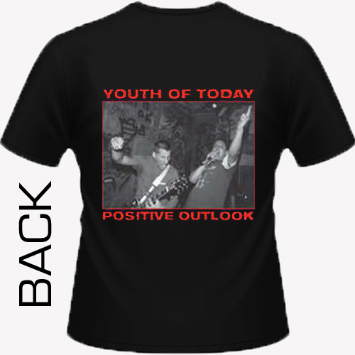 Youth Of Today - Positive Outlook (black) Shirt