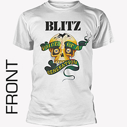 Blitz - Timebomb: Early Singles And Demo Collection Shirt