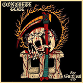 Concrete Elite - The Survival EP (bone vinyl)