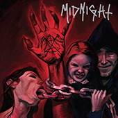 Midnight - Shox Of Violence (red marble vinyl) LP