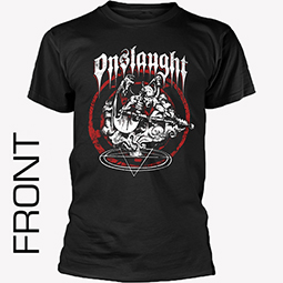 Onslaught - The Force (white-blue splatter) Shirt