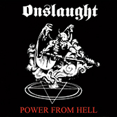 Onslaught - Power From Hell (white-red splatter vinyl)
