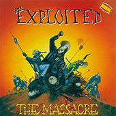 The Exploited - The Massacre (transparent blue vinyl)